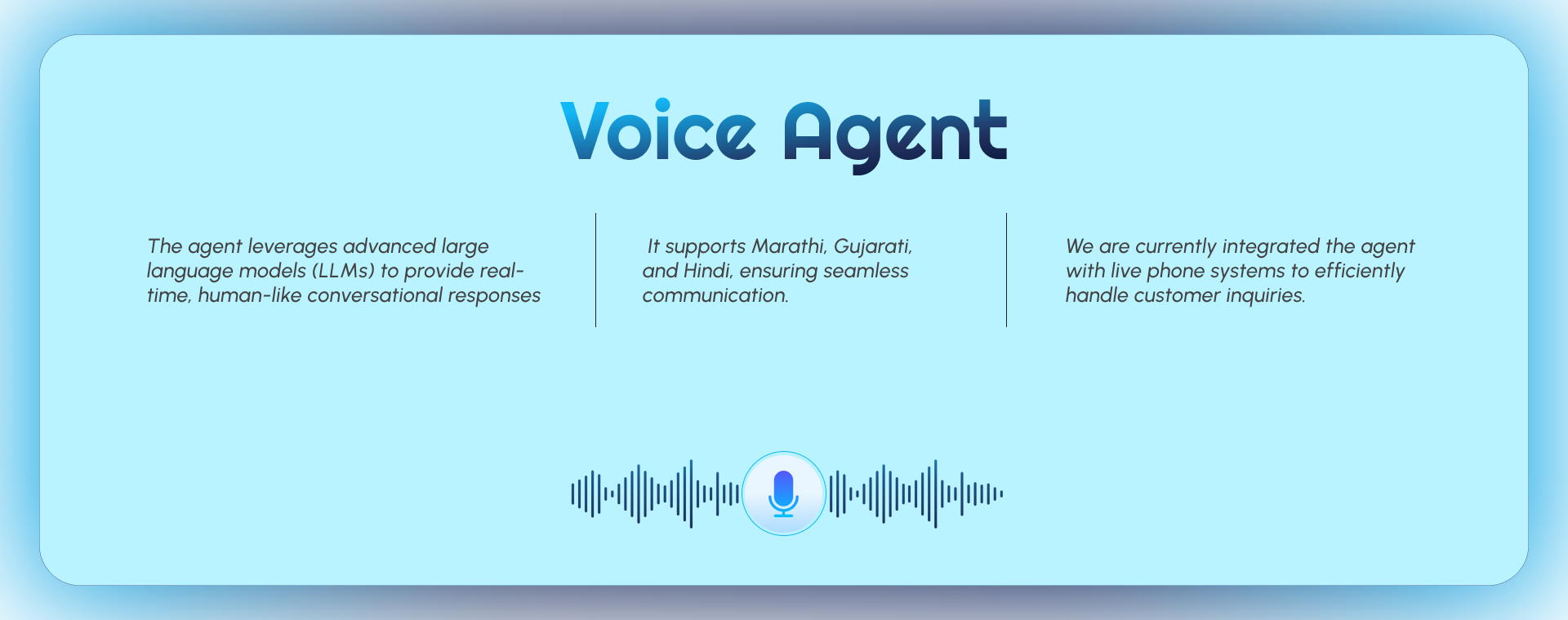 Voice Agent - AI Voice Agent